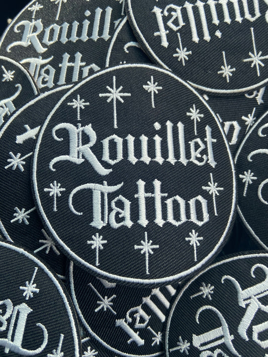 Rouillet Tattoo Star Dust Iron On Patch
