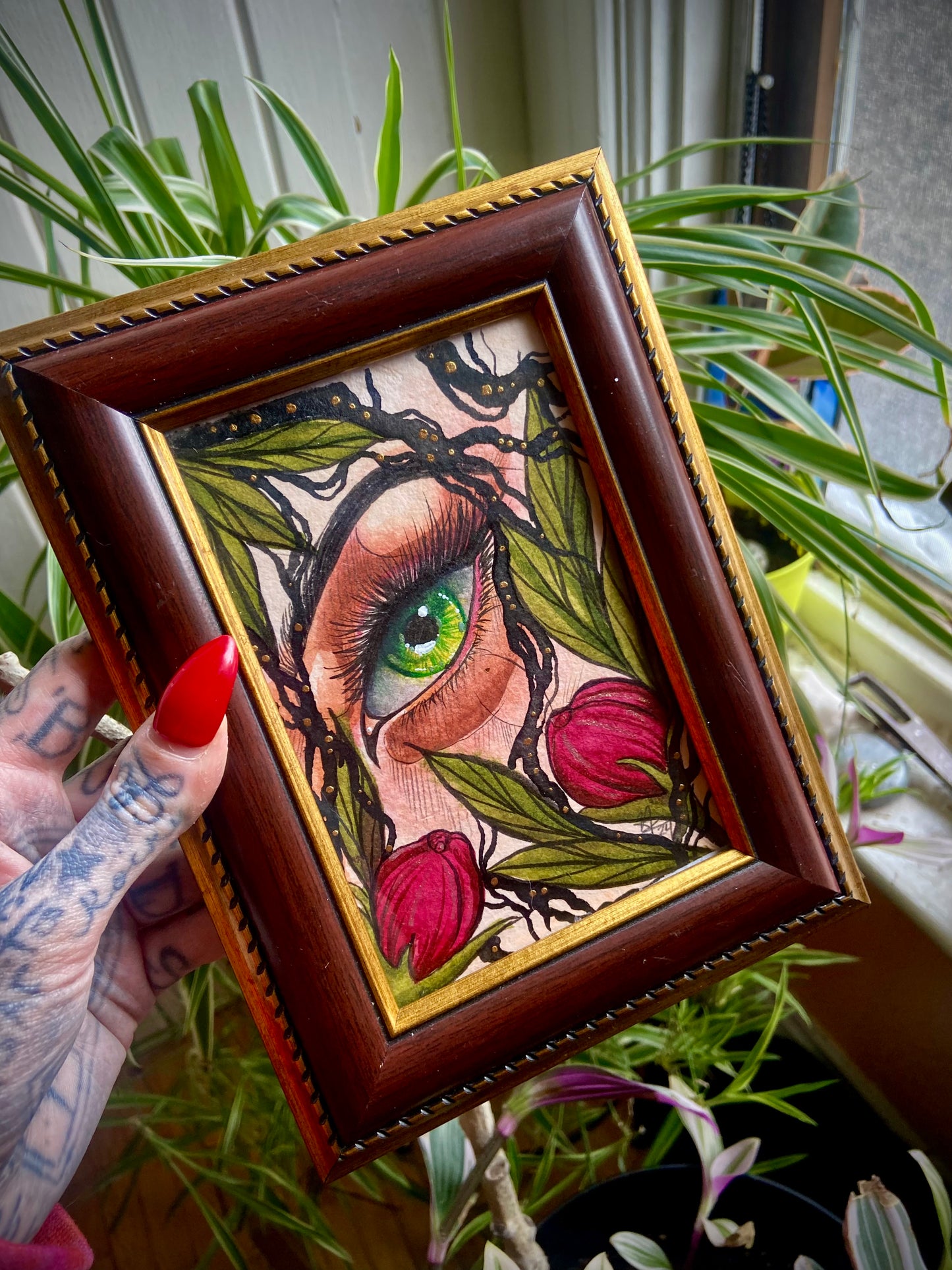 Rouillet Tattoo Original Paintings