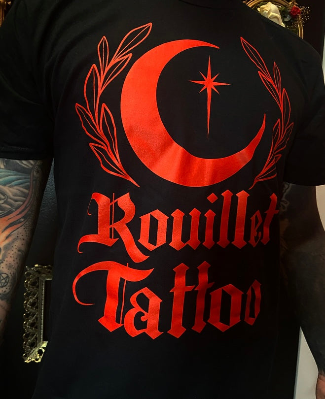 Rouillet Tattoo Moon and Star Tee