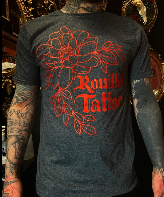 Rouillet Tattoo Peony Tee