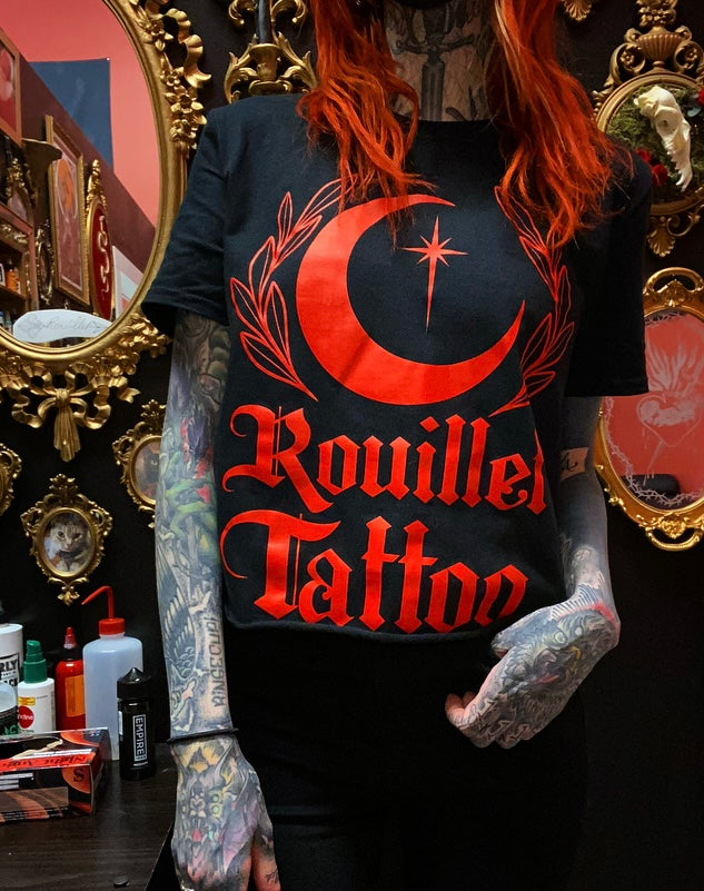 Rouillet Tattoo Moon and Star Tee